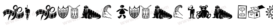 DF Daves Raves One ITC字体转换